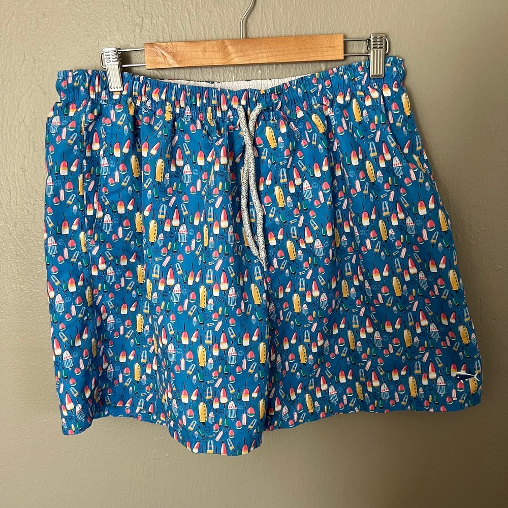 SOUTHERN LURE Blue Popsicle Swim Trunks Size XL casual comfort pool summer